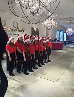 Christmas recital at Bond No 9, New York